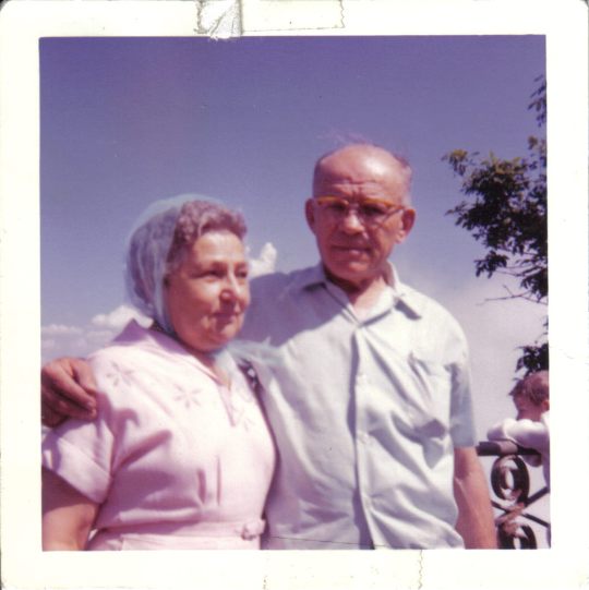 United States Army T/Sgt. Jacob J. Johler's parents; Rose and Jacob Johler